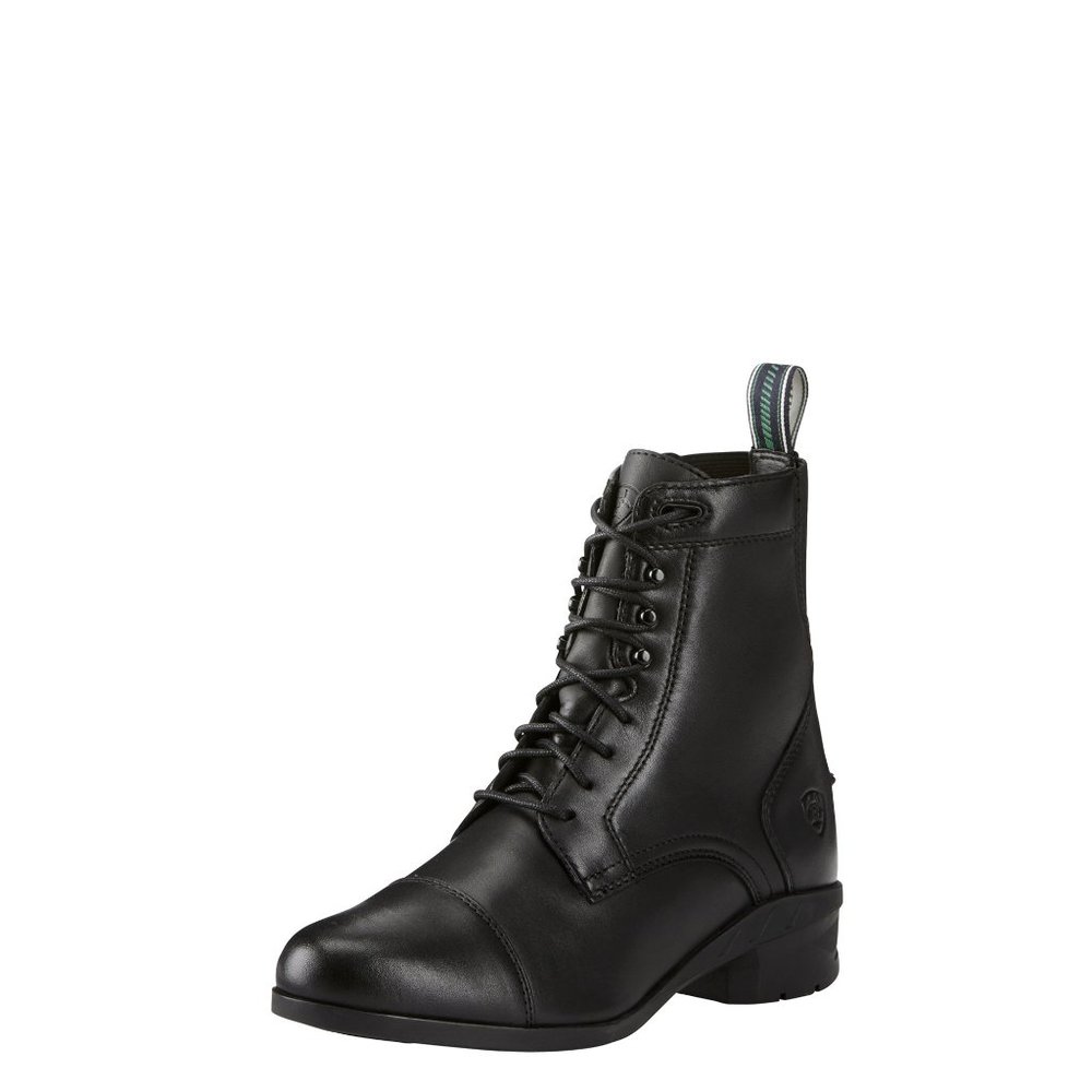 Ariat Heritage IV Paddock Boot, Black Size 7 (UK 37.5)